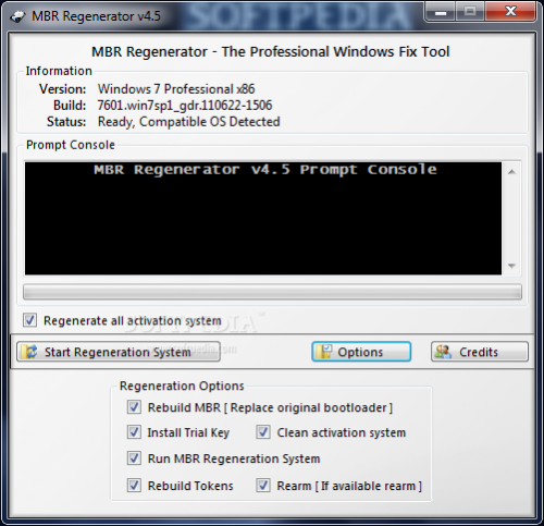 MBR Regenerator 1