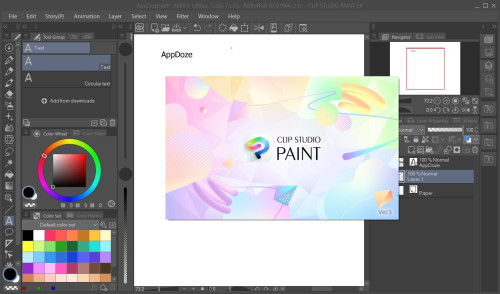 Clip Studio Paint EX about